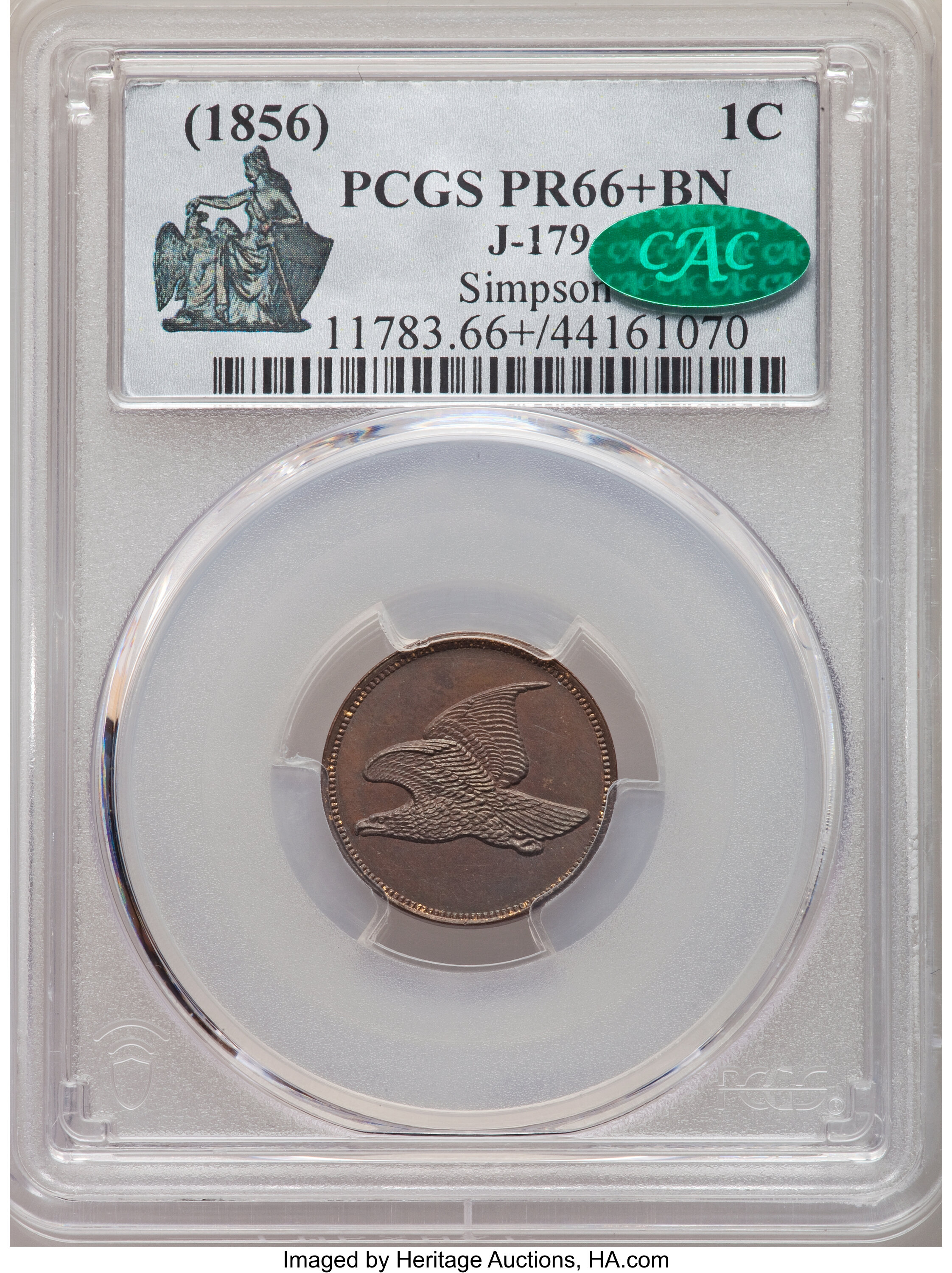1856 Flying Eagle Pattern Coin PCGS
